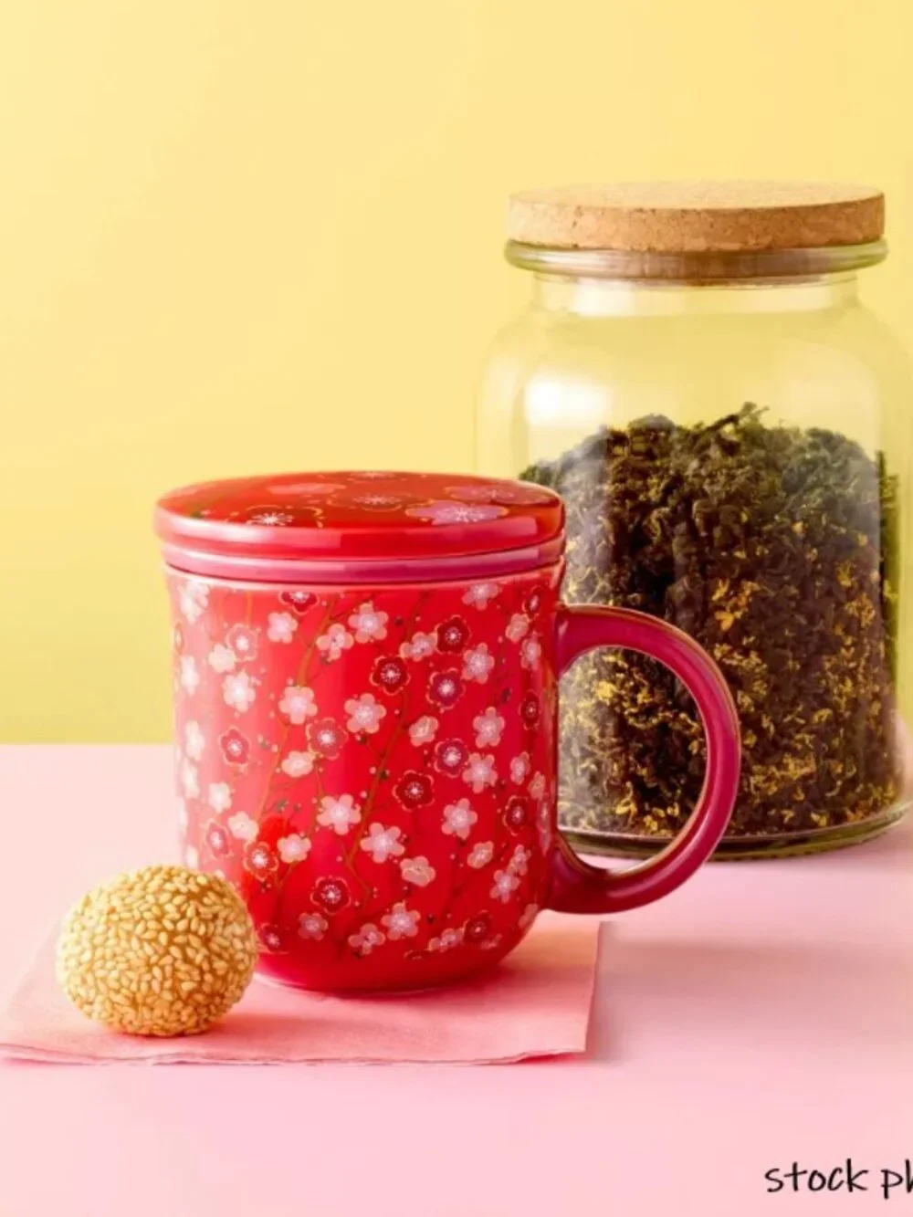 Lunar New Year Ceramic Tea Infuser Mug with Lid NEW Target